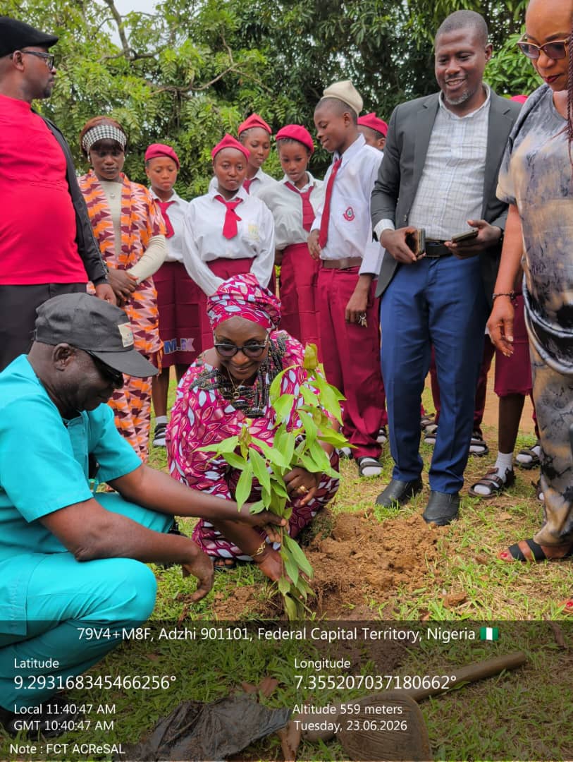 FCT ACReSAL Sustains Restoration Drive, Partners GSS Bwari on 14-Hectare Tree Planting Exercise 